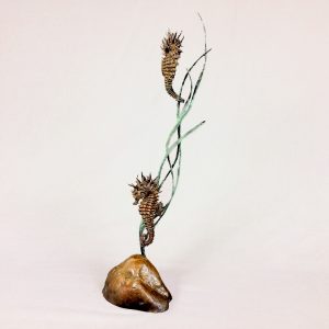 seahorse sculpture